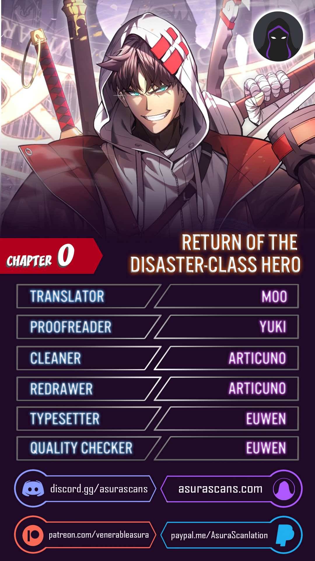 The Return of the Disaster-Class Hero Chapter 0.1 1